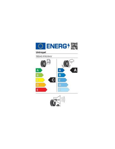 UNIROYAL RAINSPORT 5 195/45 R 16 84V