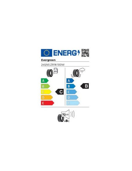 EVERGREEN EU72 245/45 R 18 100W