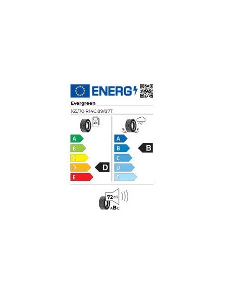 EVERGREEN EV516 165/70 R 14 89/87T