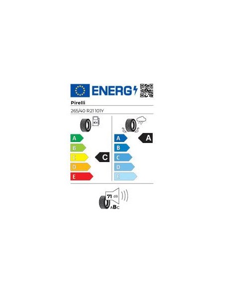 PIRELLI P ZERO 265/40 R 21 101Y