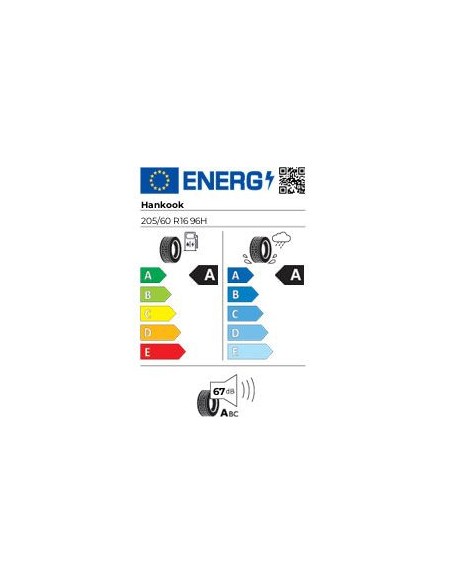 HANKOOK K125 VENTUS PRIME 3 205/60 R 16 96H