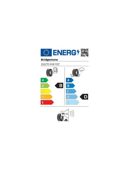 BRIDGESTONE DUELER H/T 685 255/70 R 18 113T