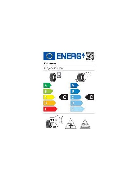 TRACMAX ICE-PLUS S210 225/40 R 19 93V
