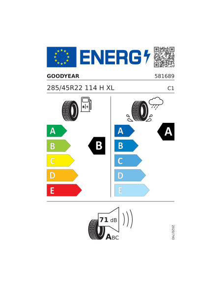GOODYEAR EFFICIENTGRIP 2 SUV 285/45 R 22 114H