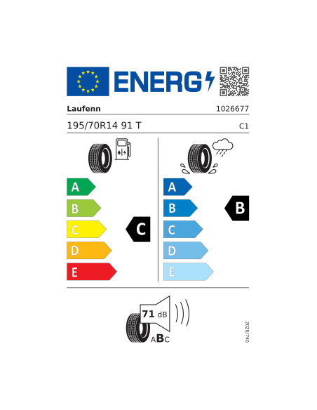LAUFENN G FIT EQ+ 195/70 R 14 91T