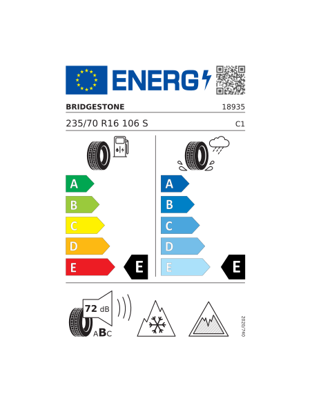 BRIDGESTONE BLIZZAK DM-V3 235/70 R 16 106S