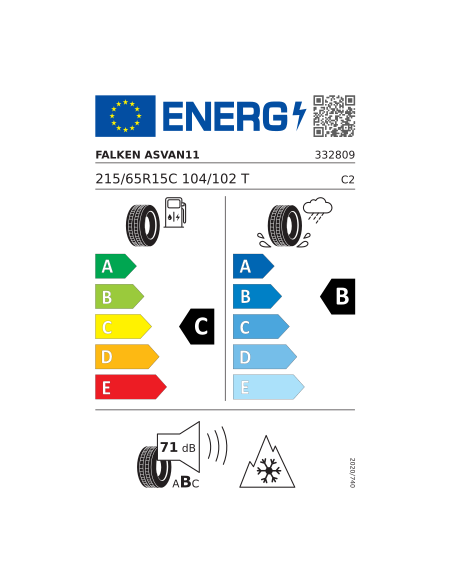 FALKEN EUROALL SEASON VAN11 215/65 R 15 104/102T