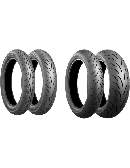 BRIDGESTONE BATTLAX SC 110/100 - 12 67J