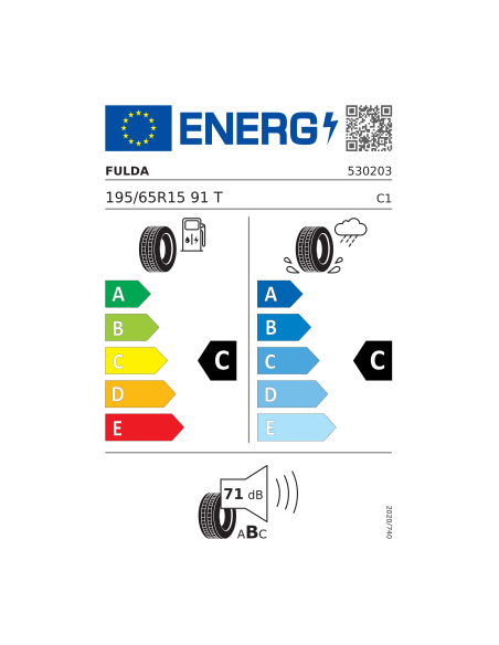 FULDA ECOCONTROL 195/65 R 15 91T
