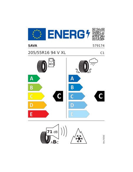 SAVA ALL WEATHER 205/55 R 16 94V