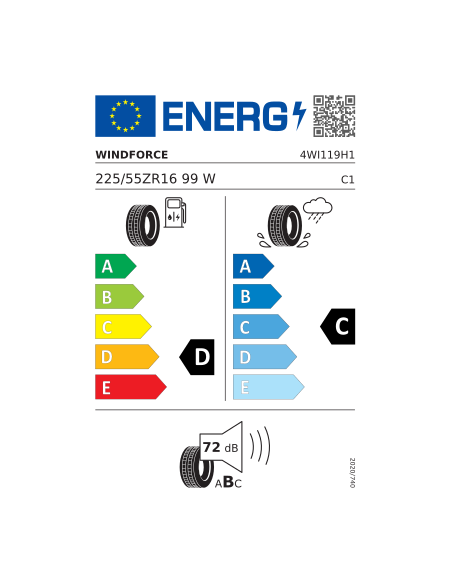 WINDFORCE ROADFORS UHP 225/55 R 16 99W