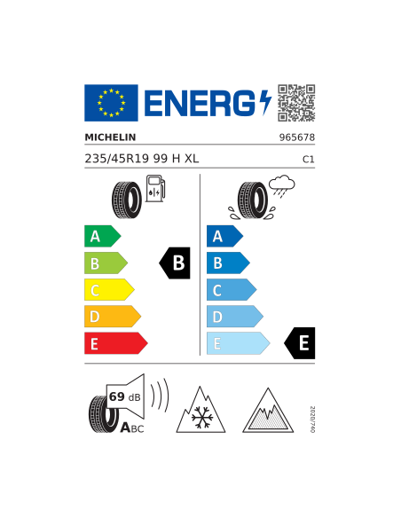 MICHELIN X-ICE SNOW 235/45 R 19 99H