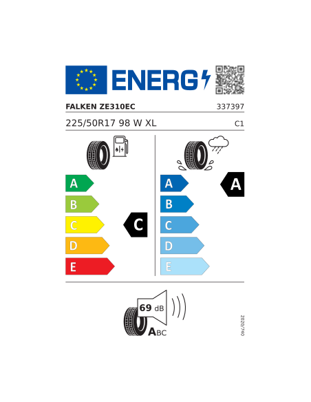 FALKEN ZIEX ZE310 ECORUN 225/50 R 17 98W