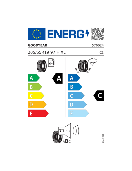 GOODYEAR EFFICIENTGRIP PERFORMANCE 205/55 R 19 97H