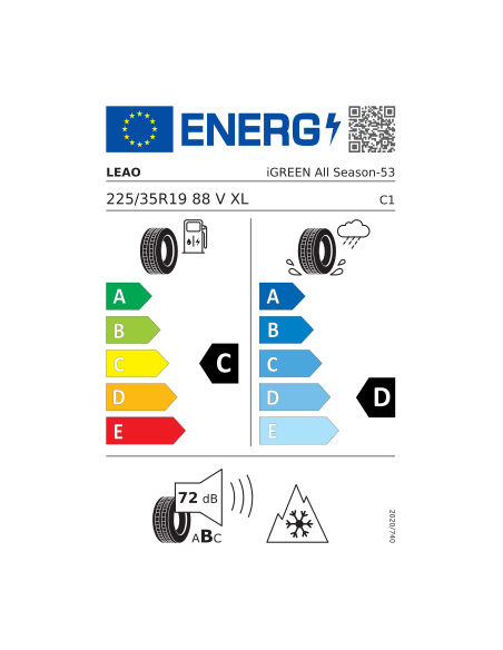 LEAO TIRE IGREEN ALLSEASON 225/35 R 19 88V