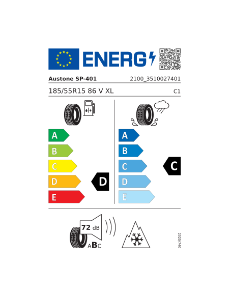 AUSTONE SP-401 185/55 R 15 86V