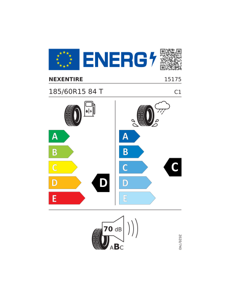 NEXEN N'BLUE HD + 185/60 R 15 84T