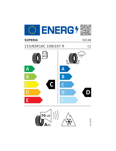 SUPERIA BLUEWIN VAN 215/65 R 16 109R