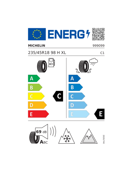 MICHELIN X-ICE SNOW 235/45 R 18 98H