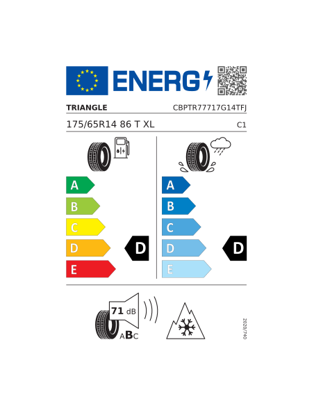 TRIANGLE TR777 175/65 R 14 86T