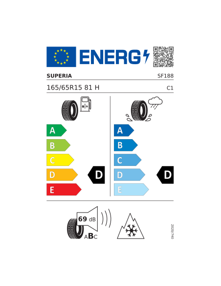 SUPERIA ECOBLUE 4S 165/65 R 15 81H