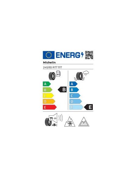 MICHELIN X-ICE SNOW SUV 245/65 R 17 111T