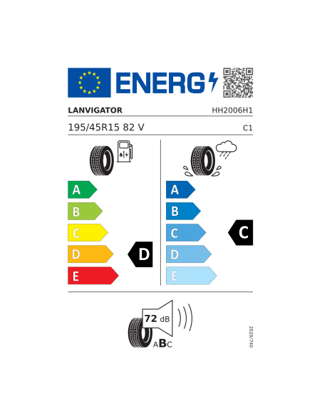 LANVIGATOR Comfort II 195/45 R 15 82V