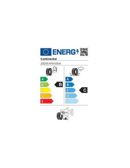 CONTINENTAL CROSS CONTACT UHP 235/55 R 19 105W