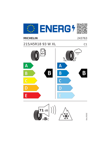 MICHELIN CROSSCLIMATE 2 215/45 R 18 93W