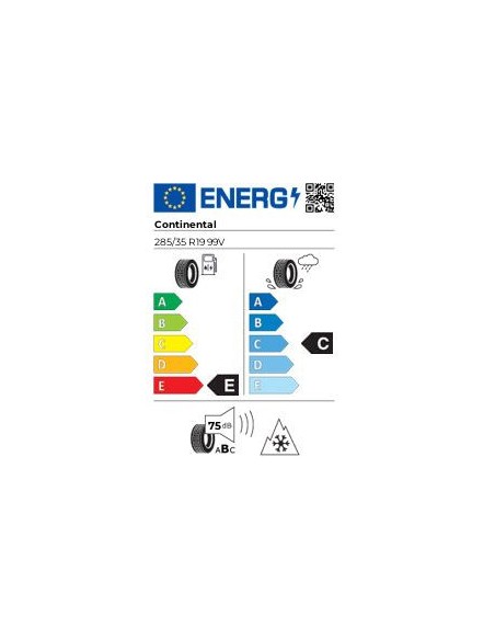 CONTINENTAL WinterContact TS 830 P 285/35 R 19 99V