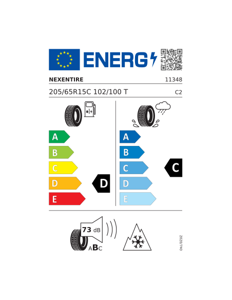 NEXEN N'Blue 4Season Van 205/65 R 15 102/100T
