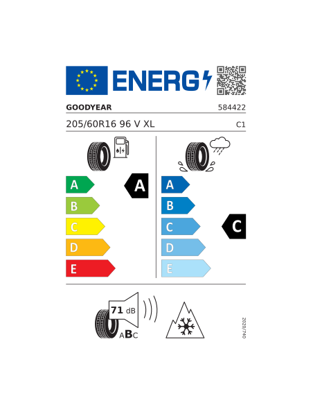 GOODYEAR VECTOR 4SEASONS 3 205/60 R 16 96V
